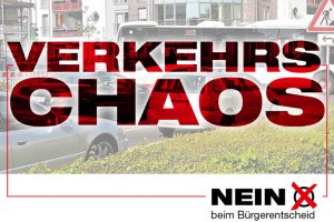 Verkehrschaos: NEIN